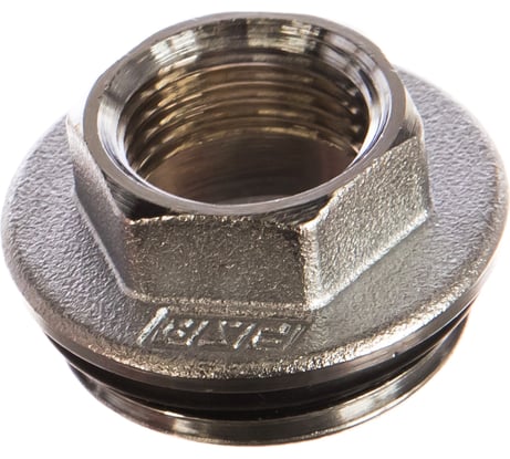 Хромированный концевой переходник FAR 1" НР х 1/2" ВР FK 4200 112