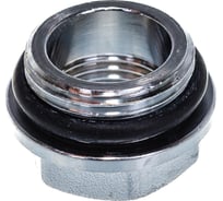Хромированный концевой переходник FAR 3/4"НР х 1/2"ВР FK 4200 3412