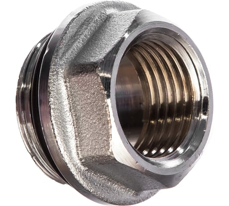 Хромированный концевой переходник FAR 3/4"НР х 1/2"ВР FK 4200 3412