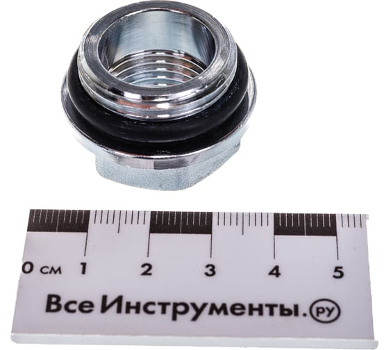 Хромированный концевой переходник FAR 3/4"НР х 1/2"ВР FK 4200 3412