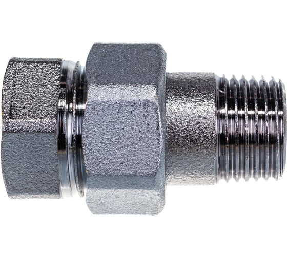 Прямой трехсоставной фитинг FAR 1/2" ВР-американка FC 5150 12