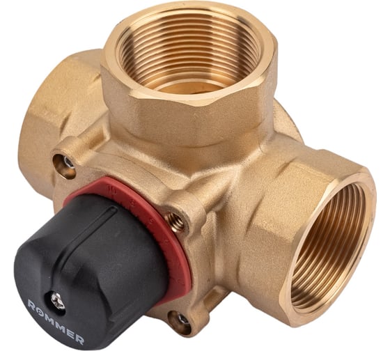 3-х ходовой смесительный клапан ROMMER 1 1/2, kvs 25 Rvm-0003-025040 RG0091K407TI78