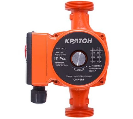 Циркуляционный насос Кратон CWP-25/6 5 04 07 005