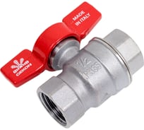 Шаровой кран GEKON с вн./вн. резьбой 1/2", ручка-бабочка GK 551 12