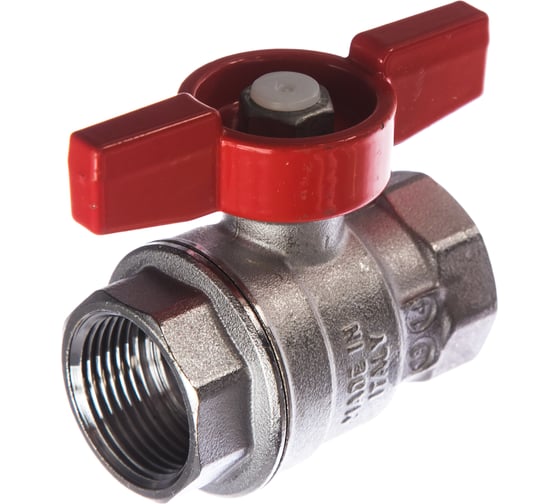 Шаровой кран GEKON с вн./вн. резьбой 3/4", ручка-бабочка GK 551 34