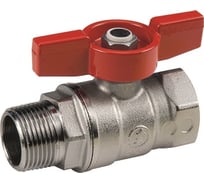 Шаровой кран GEKON с вн./нар. резьбой 1", ручка-бабочка GK 554 1
