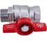 Шаровой кран GEKON с вн./нар. резьбой 3/4", ручка-бабочка GK 554 34 2