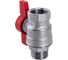 Шаровой кран GEKON с вн./нар. резьбой 3/4", ручка-бабочка GK 554 34 4