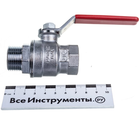 Шаровой кран GEKON с вн./нар. резьбой 3/4", ручка-рычаг GK 554L 34