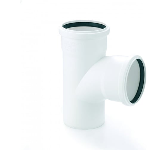 Тройник с гидравлически оптимизированным радиусом изгиба REHAU max flow 110/100/87 123005 1