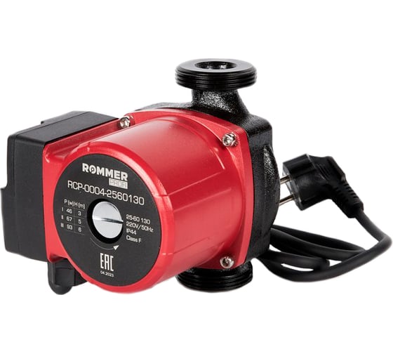 Циркуляционный насос ROMMER profi 25/60-130 RCP-0004-2560130 RG0091N6E5OPUG 1