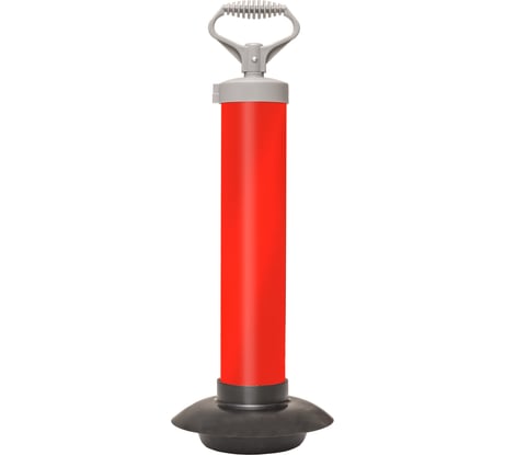 Вантуз для удаления засоров (поршневого типа, высота 47 см, резиновая чаша 17,5 см) КРОКОЧИСТ 51221