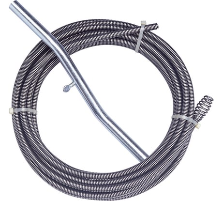 Спираль с универсальной насадкой для удаления засоров (в трубах Ф до 150 мм, длиной до 15 метров) КРОКОЧИСТ 51310-13-15