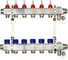 Комплект коллекторов Ридан SSM-6RF set с расходомерами и кронштейнами, 6 контуров 088U0956R 1