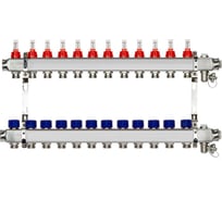 Комплект коллекторов с расходомерами и кронштейнами Ридан SSM-12RF set 12 контуров 088U0962R