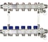 Комплект коллекторов Ридан SSM-6R set с кронштейнами, 6 контуров 088U0976R 1
