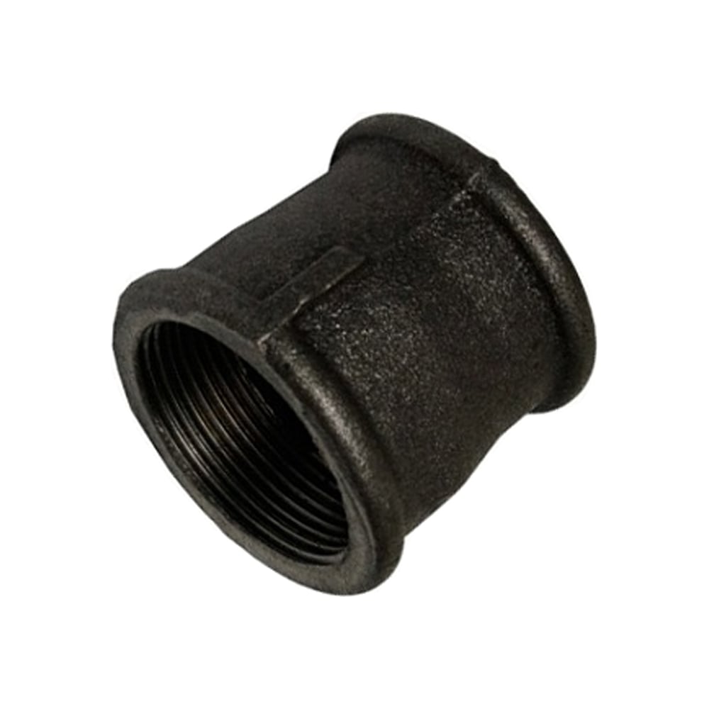 Муфта STI чугунная прямая Ду25 (1 дюйм) Ру16, внутренняя резьба D270 ...