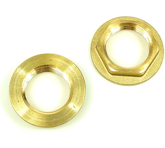 Контргайка Brassco латунь G1/2", 2 шт 1893263