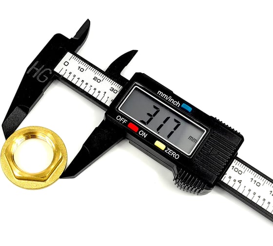Контргайка Brassco латунь G1/2", 2 шт 1893263