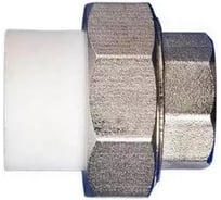 Муфта MeerPlast pprc разъемная дн32x32 ру25 белая внутренняя резьба D210-00315