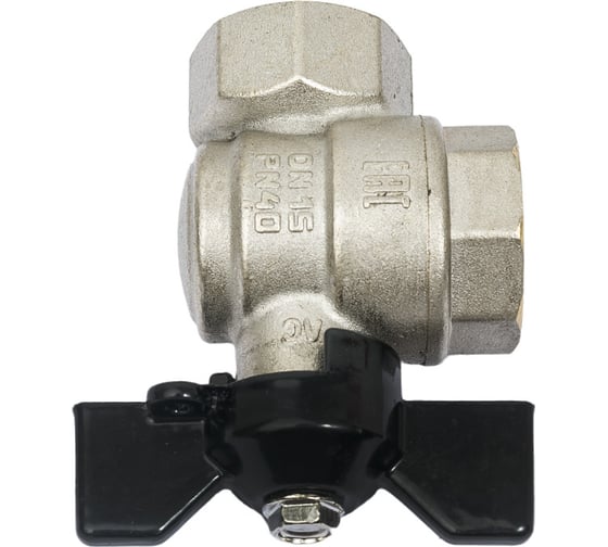 Кран LD PRIDE угловой шаровой 1/2'' - 1/2'' вн/вн бабочка 552305