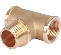 Тройник LD PRIDE DN20 (3/4") ВР/НР/ВР латунь с биркой LD.65.531.20