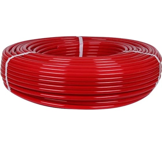 Труба из сшитого полиэтилена с кислородным слоем STOUT PEX-a 16х2,0 бухта 200 м, красная SPX-0002-001620