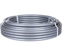 Труба из сшитого полиэтилена с кислородным слоем STOUT PEX-a 25х3,5 бухта 50 м серая SPX-0001-002535