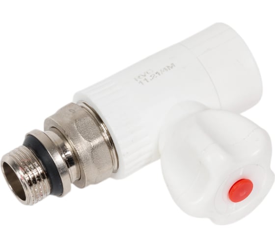 Кран для радиатора Rvc ППРС прямой 25x1/2 наружная резьба light 16021