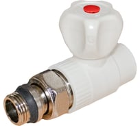 Кран для радиатора Rvc ППРС прямой 25x3/4 наружная резьба light 04409