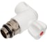 Кран для радиатора Rvc ППРС угловой 25x3/4 наружная резьба light 08633 3