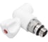 Кран для радиатора Rvc ППРС угловой 20x1/2 наружная резьба light 08465 4