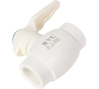 Шаровой кран Rvc ППРС полнопроходной 25 (шар латунный) 05708