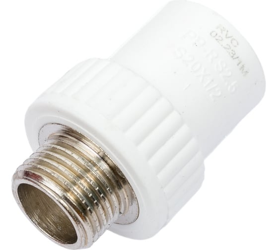 Муфта Rvc ППРС наружная резьба 20x1/2 04319
