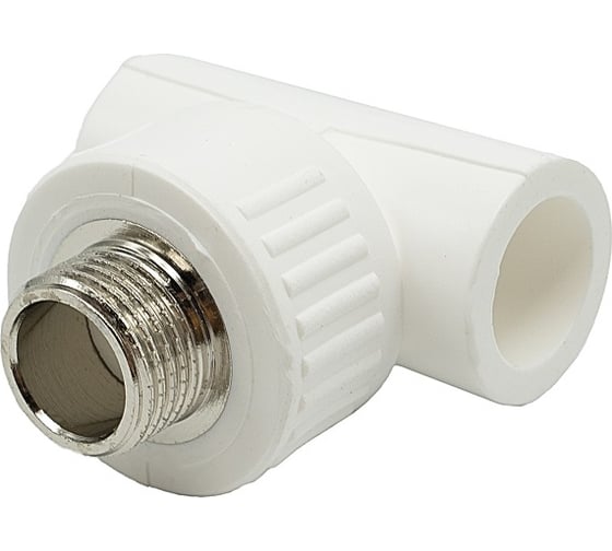 Тройник Rvc ППРС наружная резьба 20x3/4 32050 1