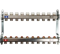 Коллектор из нержавеющей стали без расходомеров STOUT 10 выходов SMS 0922 000010
