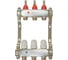 Коллекторный блок Rvc ТП нержавеющая сталь, 1 (DN25) 8x3/4 (евроконус), с расходомерами 09242 1