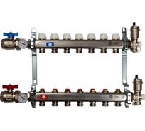 Коллектор из нержавеющей стали в сборе без расходомеров STOUT 7 выходов SMS 0912 000007