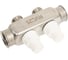 Коллекторный блок Rvc ТП нержавеющая сталь, 1 (DN25) 2x3/4 (евроконус), с вентильными вставками 12120 3