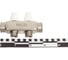 Коллекторный блок Rvc ТП нержавеющая сталь, 1 (DN25) 2x3/4 (евроконус), с вентильными вставками 12120 5