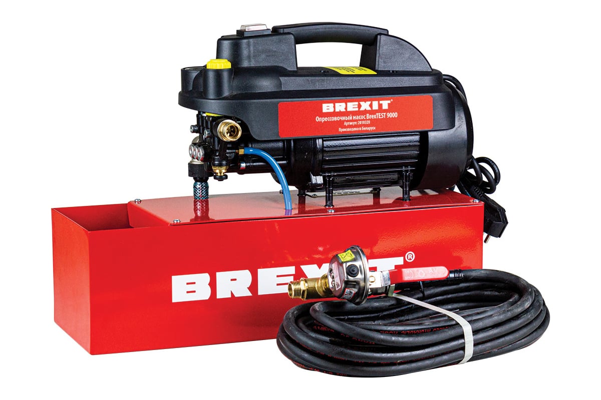 Электрический опрессовщик BREXIT brextest 9000, 90 бар, 7 л/мин 2010320 .