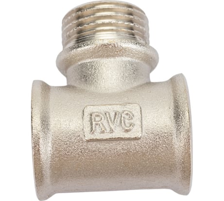 Тройник Rvc 1/2 г х 1/2 ш х 1/2 г 00855