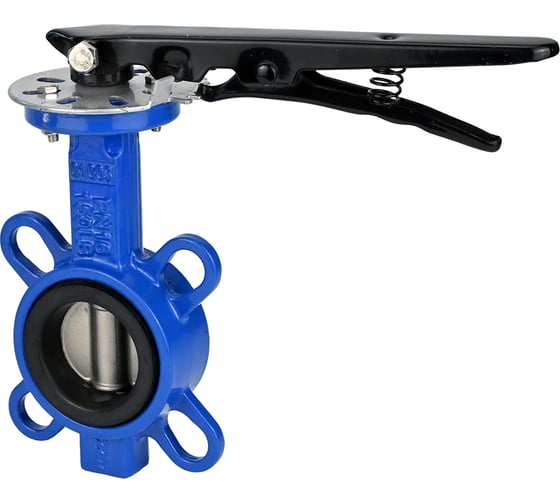 Дисковый поворотный затвор DN.ru WCB-316L-VITON Ду250 Ру16 с рукояткой D050-06603