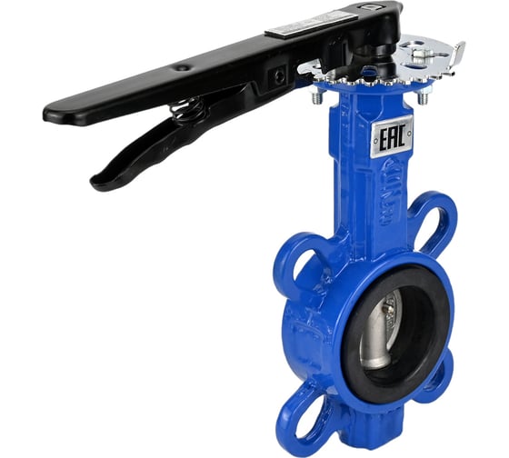 Дисковый поворотный затвор DN.ru GG25-316L-NBR Ду50 Ру16 с рукояткой D050-08976