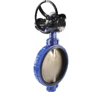 Затвор дисковый поворотный DN.ru WCB-316L-EPDM Ду400 Ру16 с редуктором D050-02040