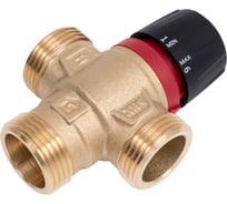 Термостатический смесительный клапан для систем отопления и гвс ROMMER 1" нр 20-43с kv 2,5 (боковое смешивание) RG0092NU9FV196