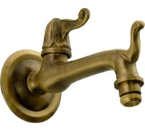 Садовый кран Migliore ARTISTICA декоративный, 16 см, бронза 18410