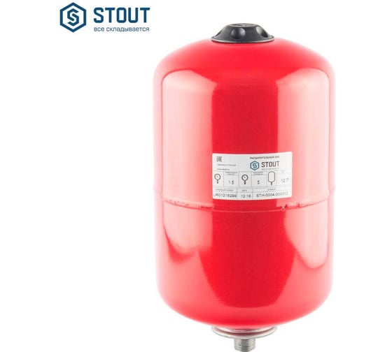 Расширительный бак 12 л STOUT STH-0004-000012 1