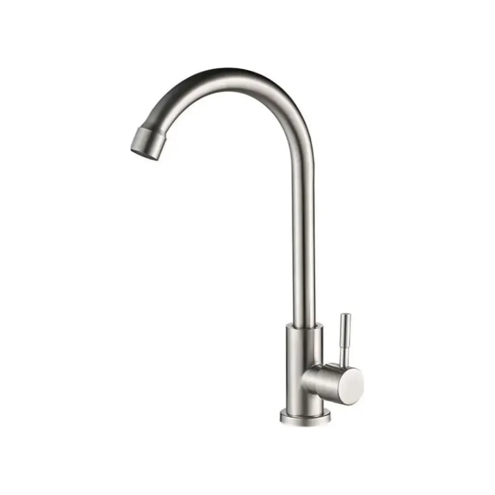 Кран моно для кухни Haiba из нержавеющей стали, гайкой HB4183 ...