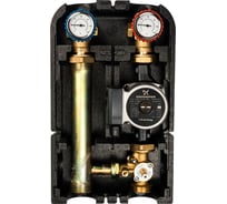 Насосная группа с 3-х ходовым приводным смесителем (1", с насосом Grundfos UPSO 25-65) STOUT SDG-0007-002502